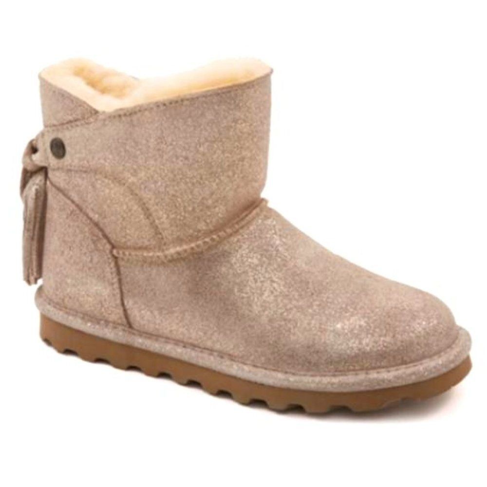 Bearpaw Women's Winter Boot Natalia Signature Style Winter Brown Size 7